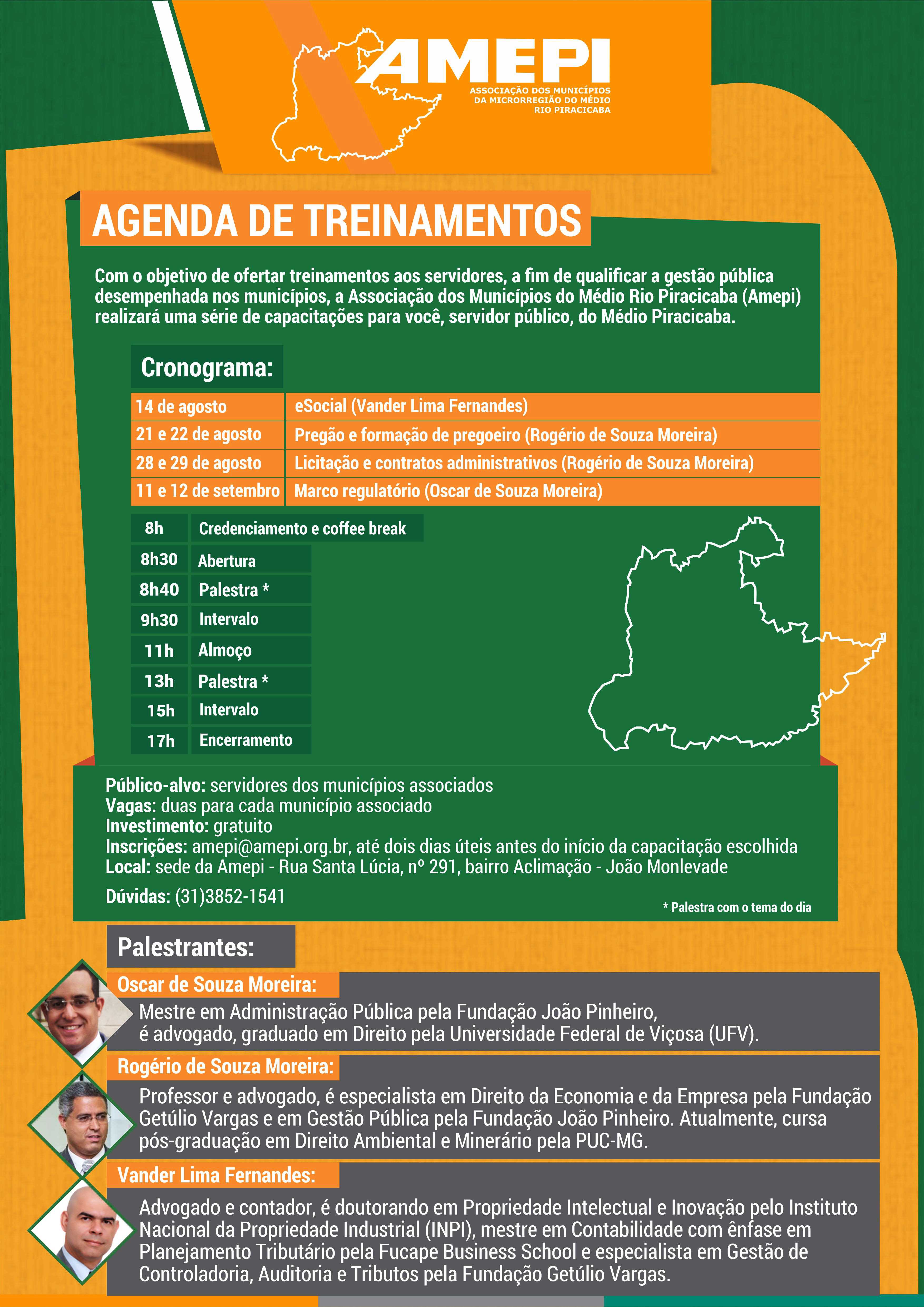 Amepi Agenda De Treinamentos